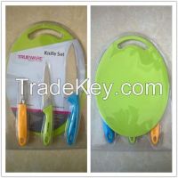 kitchen ware set knife utility knife paring knife chef knife board From China