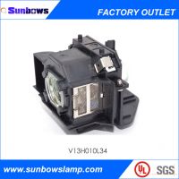 Projector Bare Bulb With Housing Elplp34 For Epson Projector Powerlite 76c / Powerlite 82c