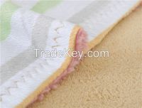 High quality embroidered throw blanket From China