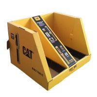 Cardboard display box for retail