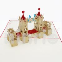 Tower bridge 3d pop-up card