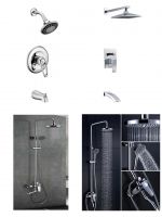 Shower Sprinkler Faucet wall-in bathtub mixer bathtub mixer with shower head best quality hardware