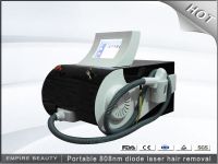 Portable 808nm diode laser hair removal portable epilator