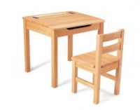 children desk and chair