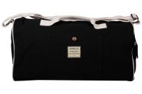 Black Heavy Canvas Holdall