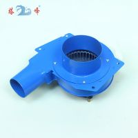 80w small powerful high pressure DC 12V/24v steel smoke gas exhaust hot air suction centrifugal blower ventilation extractor fan