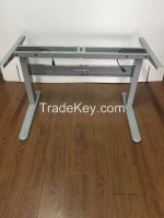 Dual Motor Three Stages Height Adjustable Desk