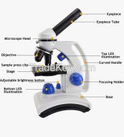 40-400X Monucular Student Biological Microscope