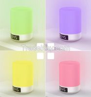 LED Bluetooth speaker clock lamp light