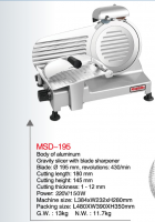 electrical semi-automatic frozen meat slicer cutting machine 