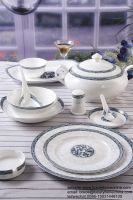 Flower Bone China dinner set 16pcs 48pcs 61pcs 85pcs
