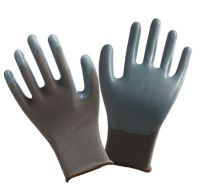 13g Polyester Liner With Smooth Nitrile, Palm Coated