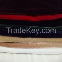 Silk Velvet Fabric in Solid Color