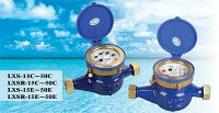 rotary vane wet water meter