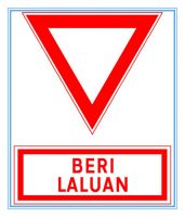 Malaysia road traffic regulatory sign, Malaysia road traffic regulatory signal