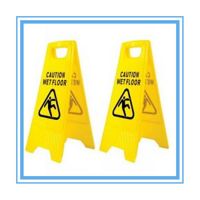 Folding Pp Wet Floor Sign Caution No Parking Sign