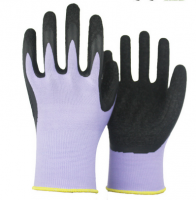 Cheap 13 Gauge Knitted Polyester Liner Dipping Latex Glove