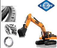 PC60-6(76T) Excavator Slewing Bearing 806*596*74mm