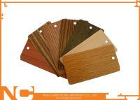 Wood grain aluminum profile