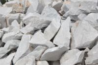 Steel grade calcite marble lumps &amp;amp; chips