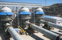 Cement production line use rotary kiln