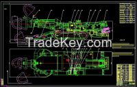 EBZ160 Underground Boring Machine Blueprints