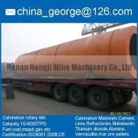 Large capacity hot sale low grade iron ore rotary kiln sold to Andijon