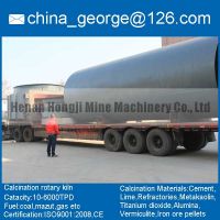 Large capacity hot sale slag rotary kiln sold to The Autonomous Republic of Karakalpakstan
