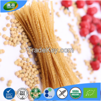 Usda certificated gluten free high protein organic soybean pasta spagh