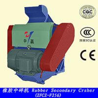 Rubber Secondary Crusher Tyre Shredder Machine