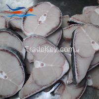Frozen Blue Shark Steak  With Skin