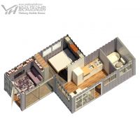 YMH no cement prefabricated houses 