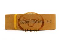Heat resistant felt PBO/Para-aramid endless belt for aluminium extrusion company 