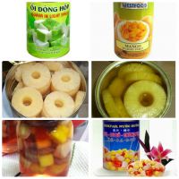 Canned fruit