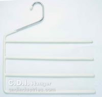 Chromed Wire PVC Coated Pants Hanger