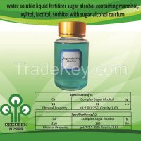 water soluble liquid fertilizer sugar alcohol containing mannitol, xyli