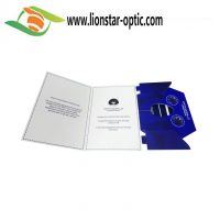 New Design Google Cardboard VR Box 3D Glasses , Brochure 3D Video Glasses Virtual Reality Glasses VR Headset From China