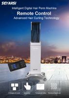 Remote Controlled, Digital Hair Perm Machine, Color Silver, TG90