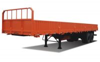 China Cargo Delivery Fence  Side wall Semi truck Trailers For sale