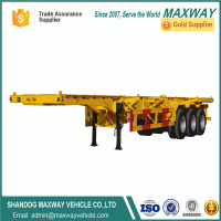  Maxway High Quality Container Transport  Skeletal Semi Truck trailers From China