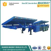  Maxway Container Delivery Skeletal Semi Truck trailers pirce