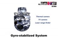 Helicopter Eo IR Gimbal with High Gyro Stabilization payload