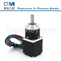 Planetary Gearbox Ratio 3~4:1 with NEMA 11 L=30mm Stepper Motor