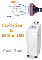 Powerful Cavitation Body slimming "Cavi-Dual" (Cavitation+LED)