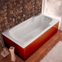 Venzi by Atlantis Whirlpool Aesis 32 x 60 Rectangular Soaking Bathtub w/ Reversible Drain