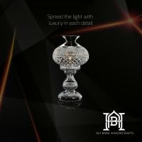 BRASS SILVER CANDLE STAND