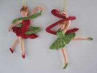 Plastic Ballerina Ornament