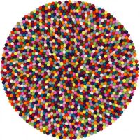 Felt Ball Rug