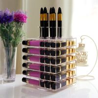 Lifewit Acrylic 81 Slot  Rotating Cosmetic Organizer