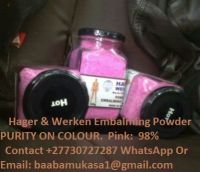 Hager & Werken Embalming Powder  Available For Sell All World +27730727287